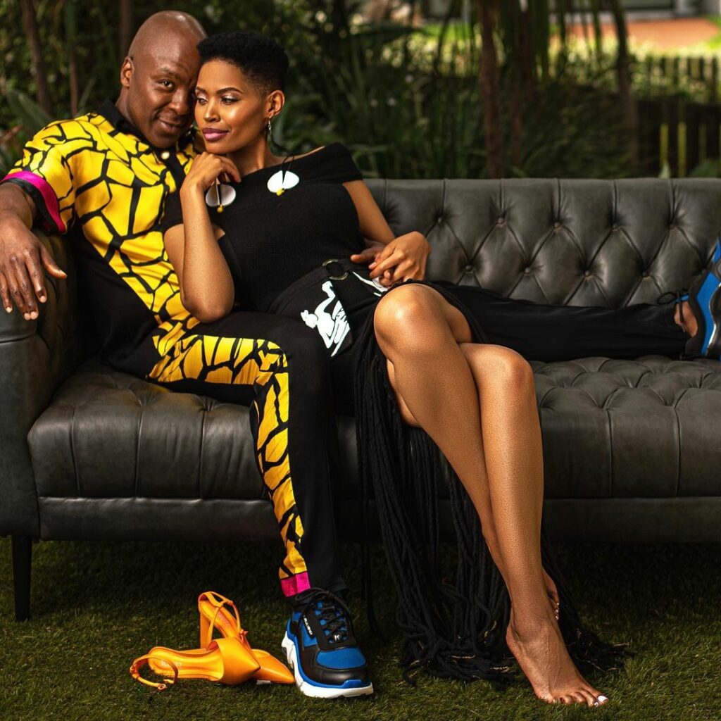 Kabelo and Gail Mabalane